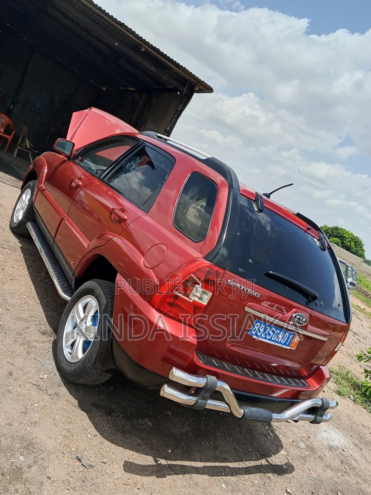Kia Sportage 2007 Rouge