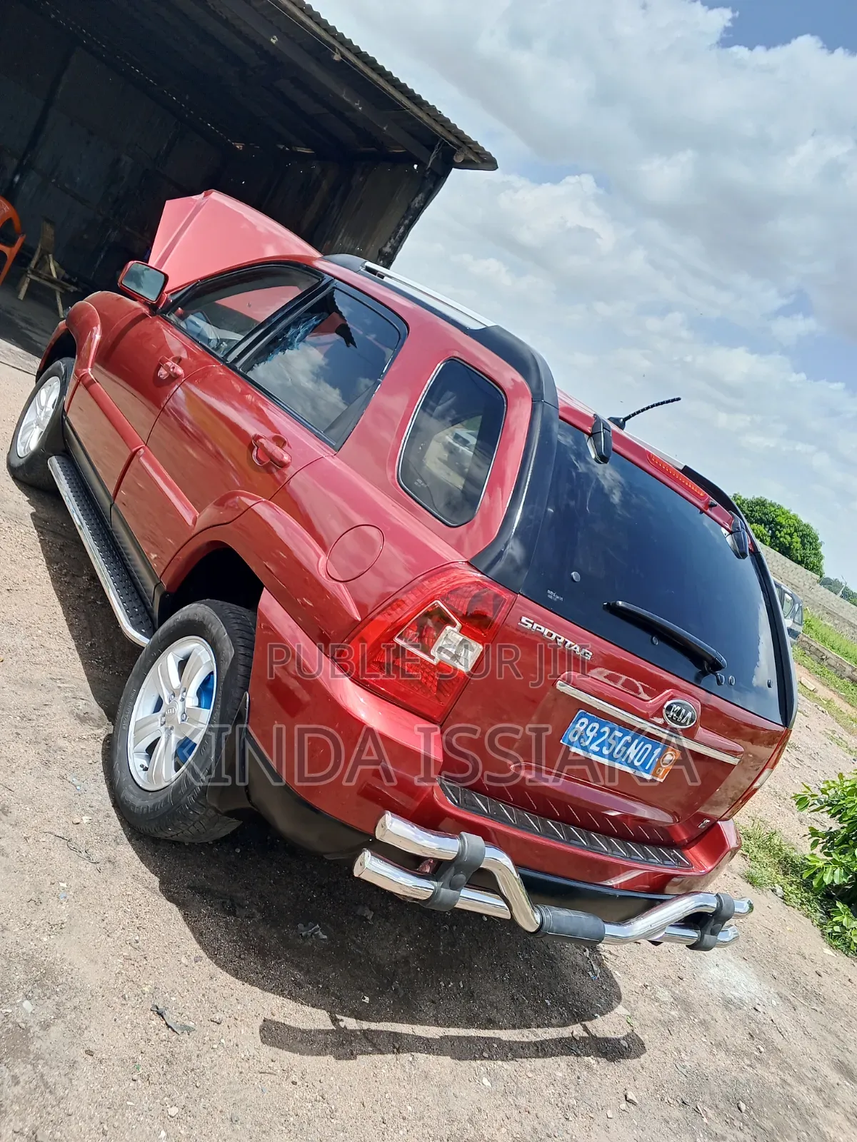 Kia Sportage 2007 Rouge