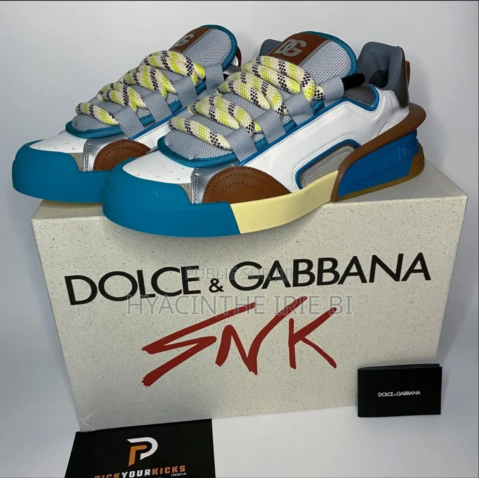 Sneakers Dolce Et Gabana Authentique Original Qualité Irréprocha