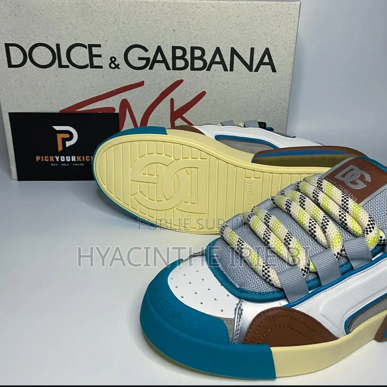 Sneakers Dolce Et Gabana Authentique Original Qualité Irréprocha