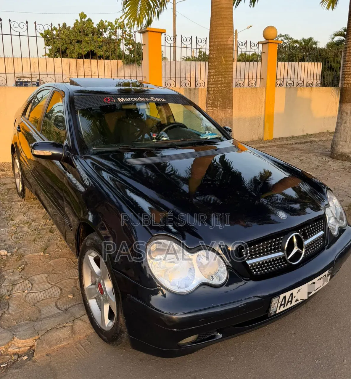 Mercedes-Benz C180 2007 Noir