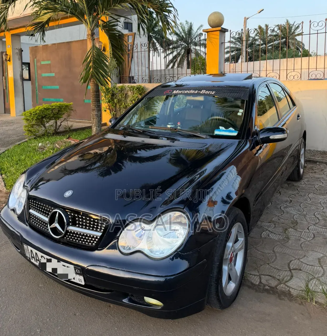 Mercedes-Benz C180 2007 Noir