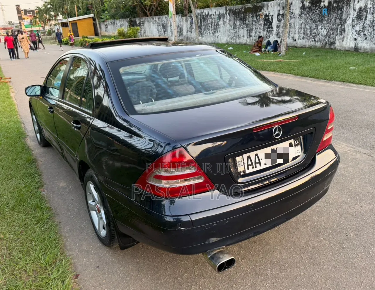 Mercedes-Benz C180 2007 Noir