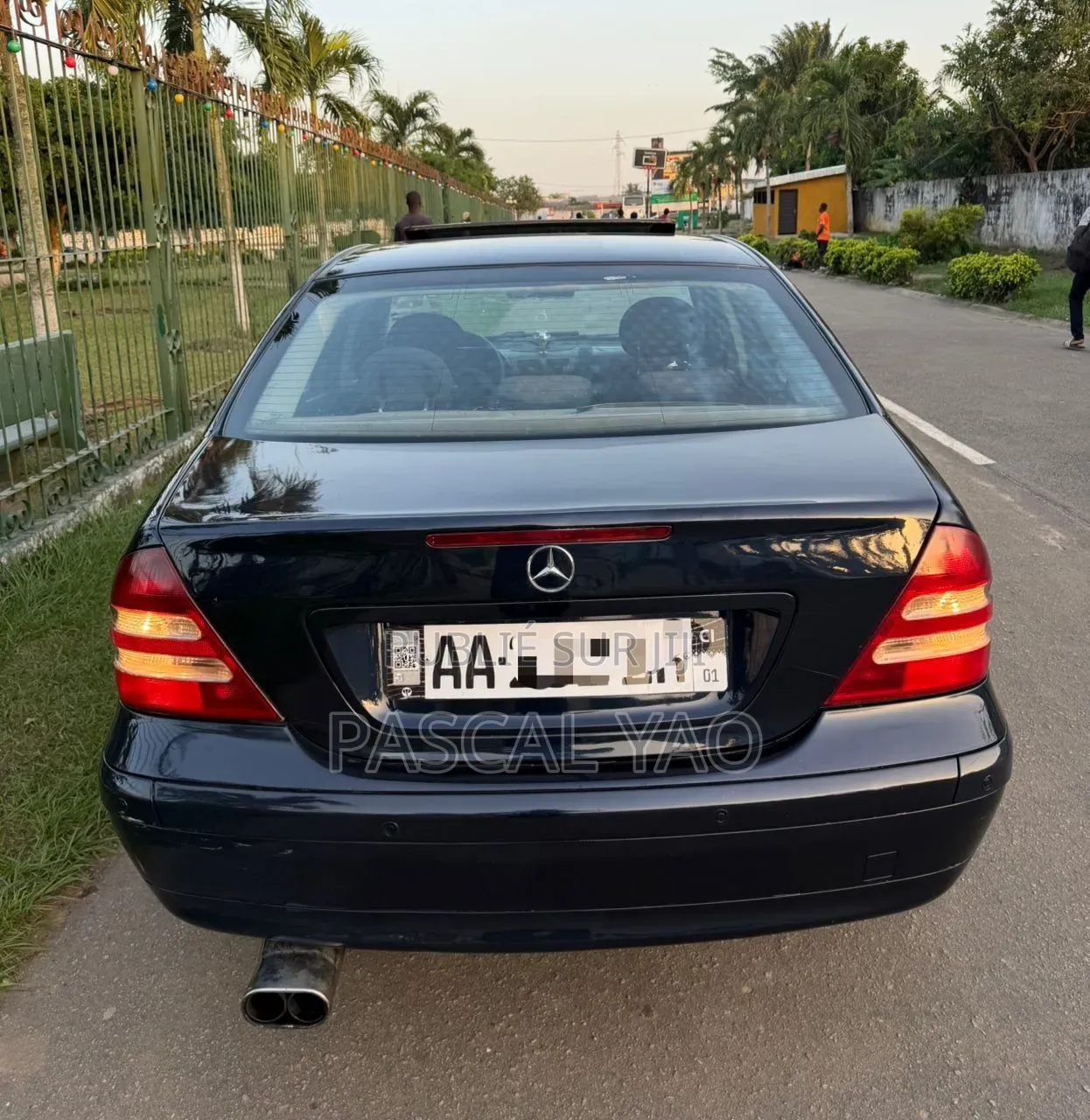 Mercedes-Benz C180 2007 Noir