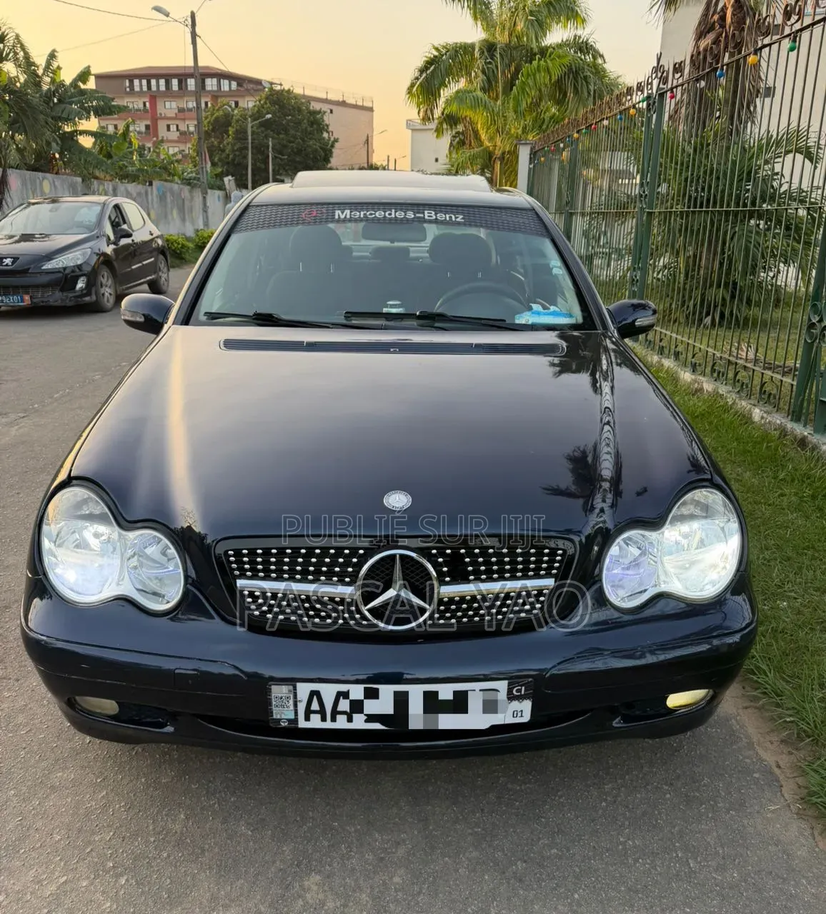 Mercedes-Benz C180 2007 Noir