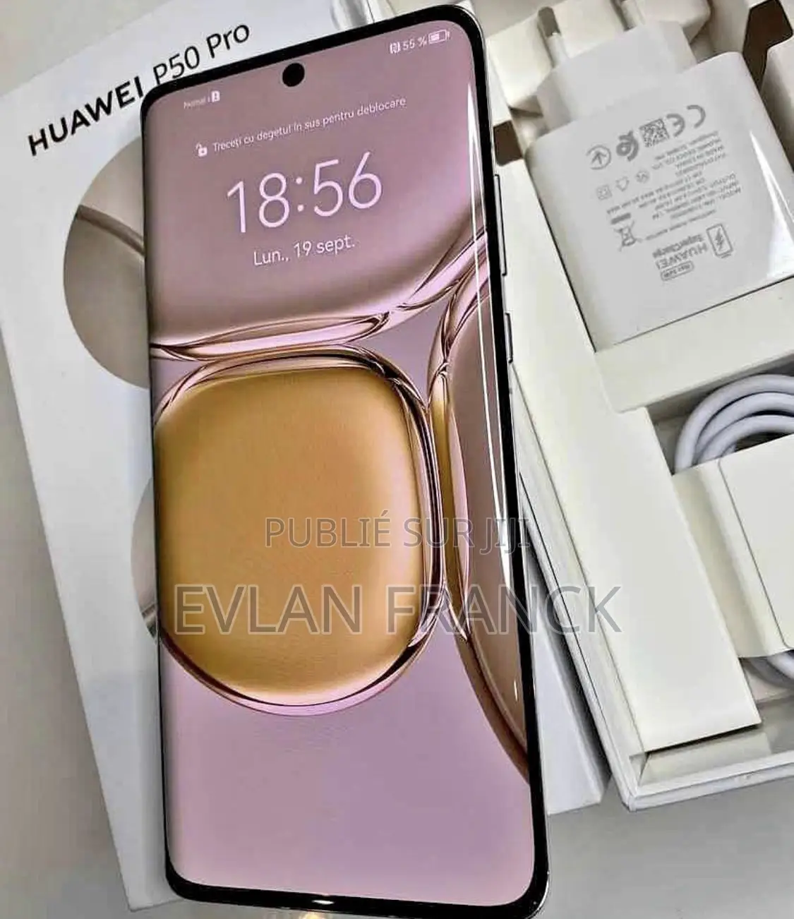Nouveau Huawei P50 Pro 256 GB Noir