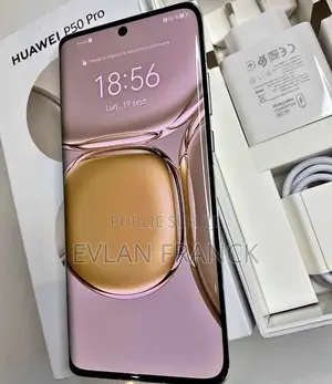 Nouveau Huawei P50 Pro 256 GB Noir