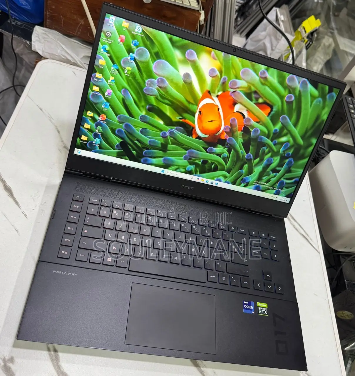 Ordinateur portable HP Omen 17 32GB Intel Core i7 SSD 1T