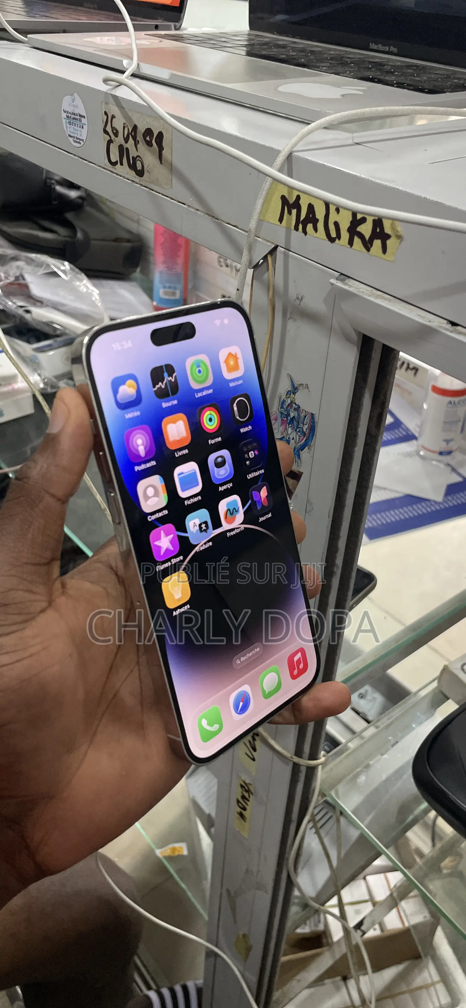 Apple iPhone 14 Pro Max 256 GB Blanc
