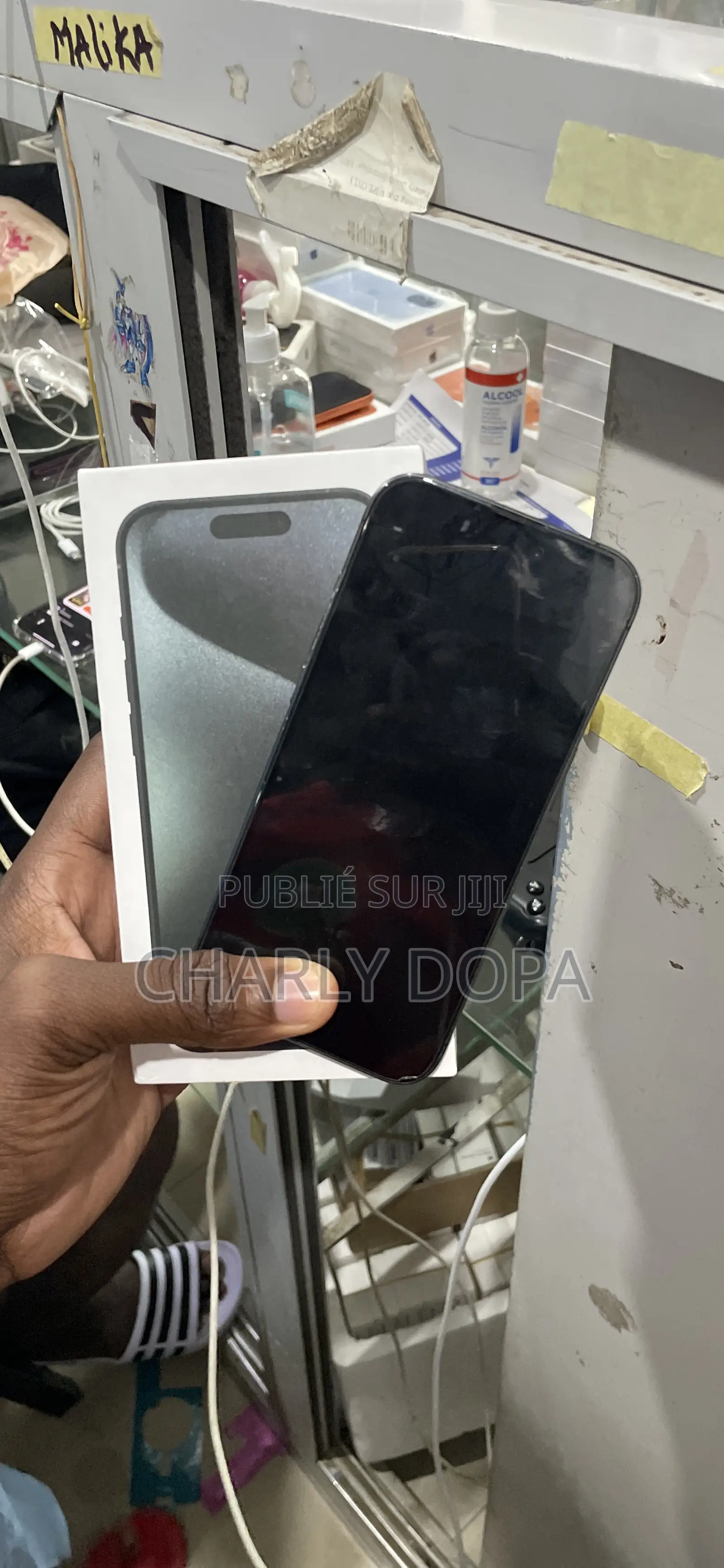 Apple iPhone 15 Pro 128 GB Noir