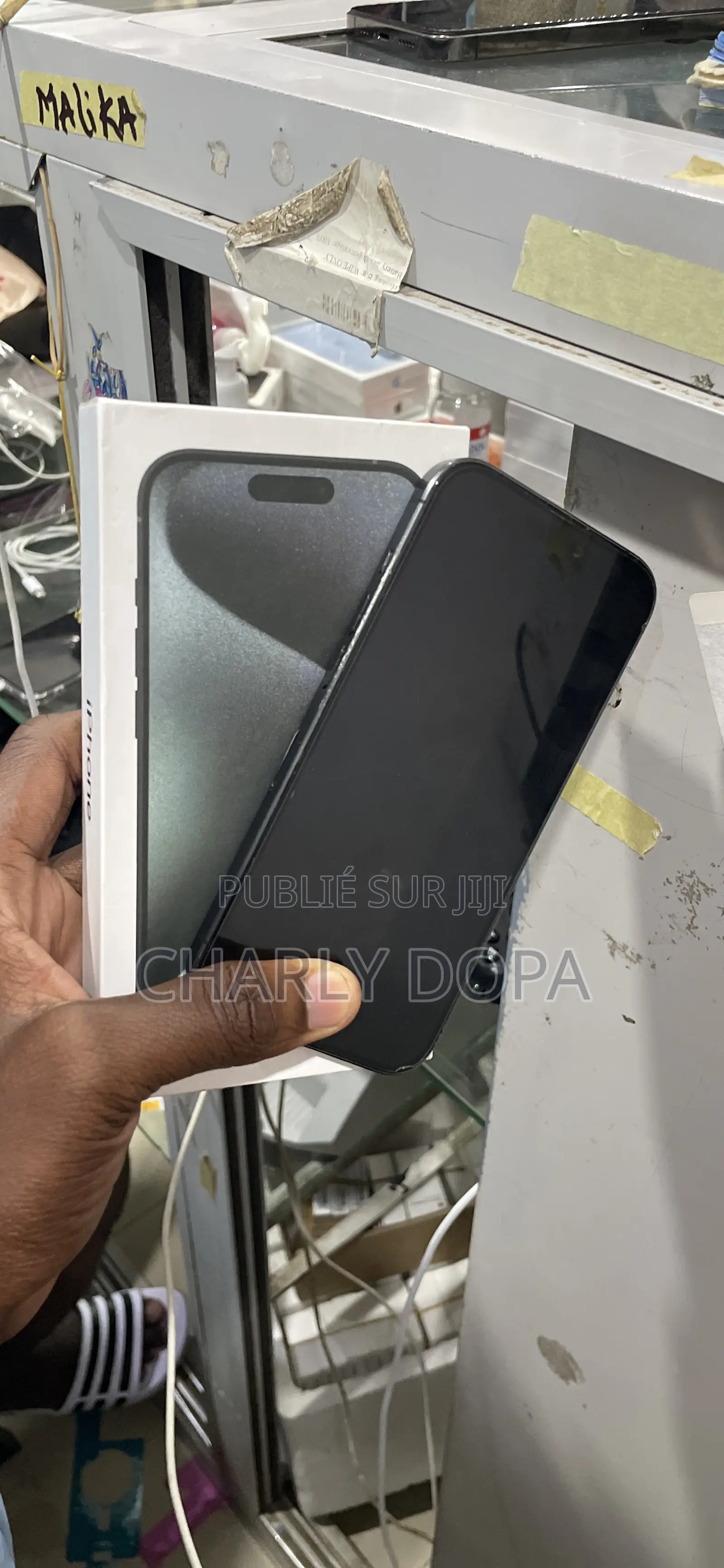 Apple iPhone 15 Pro 128 GB Noir