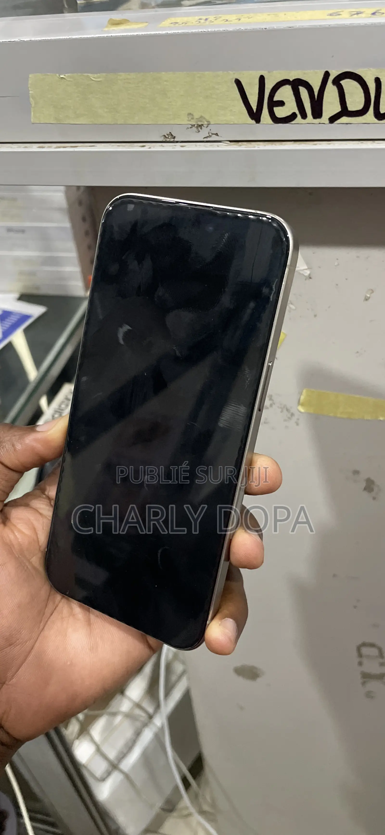 Apple iPhone 15 Pro Max 256 GB Argenté