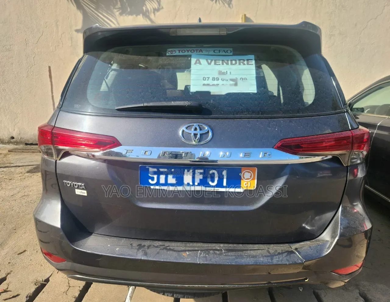 Toyota Fortuner 2020 Gris