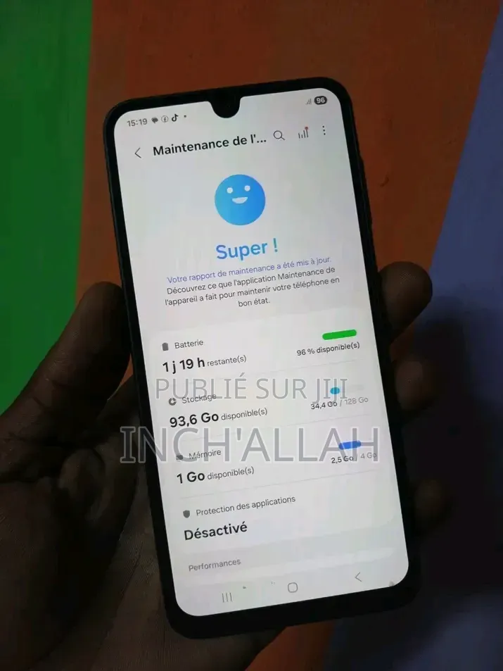 Nouveau Samsung A10 32 GB Noir