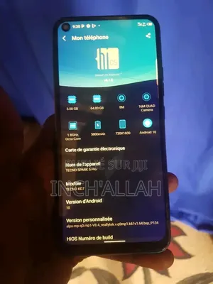 Nouveau Tecno Spark Slim 256 GB Gris