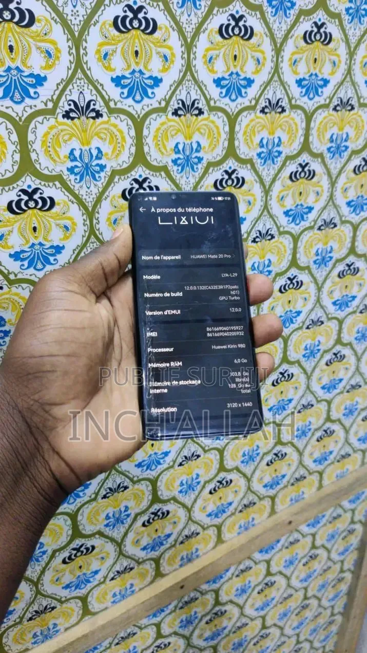 Huawei Mate 20 Pro 256 GB Bleu