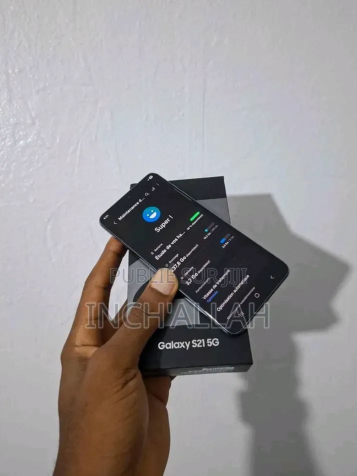Nouveau Samsung Galaxy S21 5G 256 GB Noir