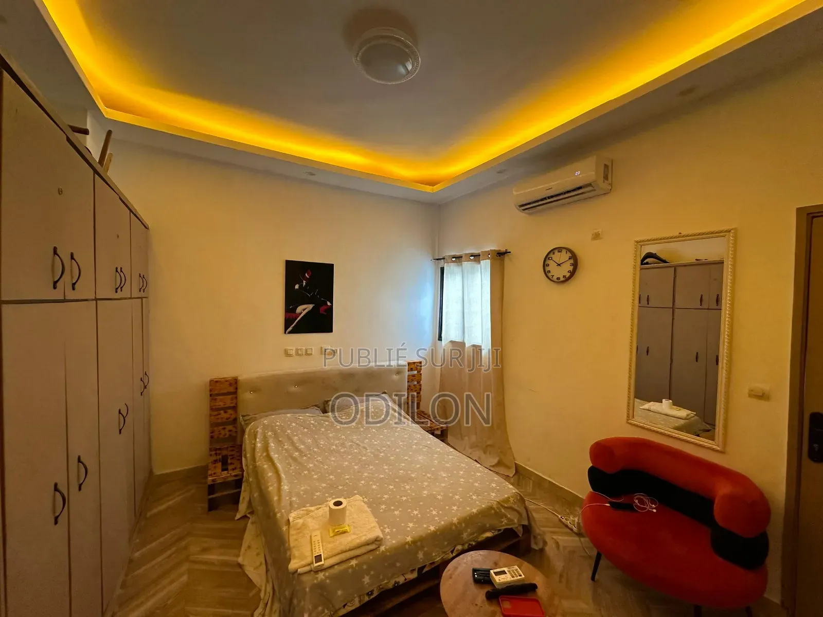 Meublé 1chbre Appartement dans Audipix, Yopougon à Louer