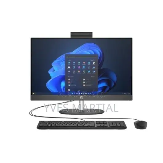 Nouveau Ordinateur de bureau HP AiO 24 8GB Intel Core i5 SSD 512GB