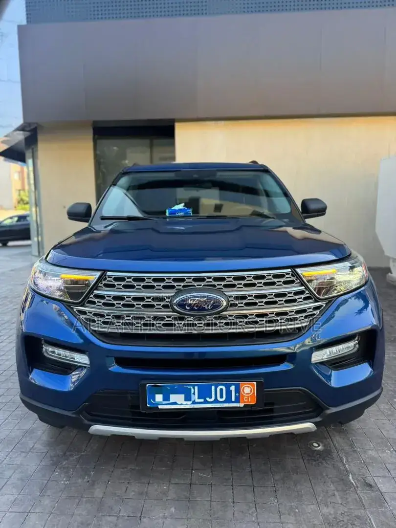 Ford Explorer XLT 2022 Bleu
