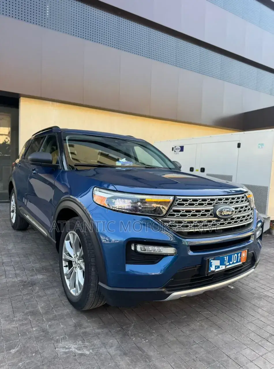 Ford Explorer XLT 2022 Bleu