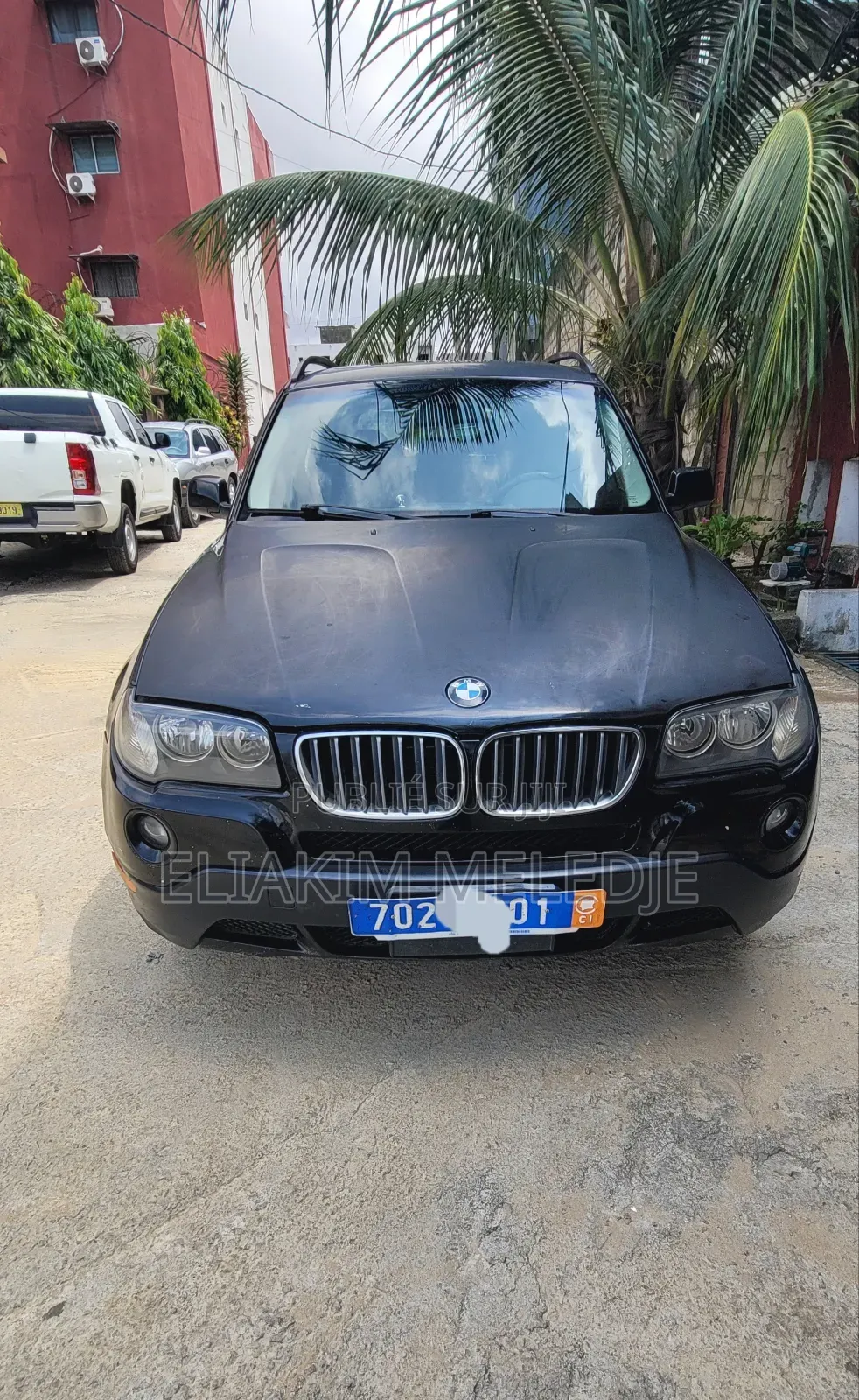 BMW X3 2.0D Sport 2007 Noir