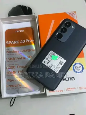 Nouveau Tecno Spark 40 128 GB Noir