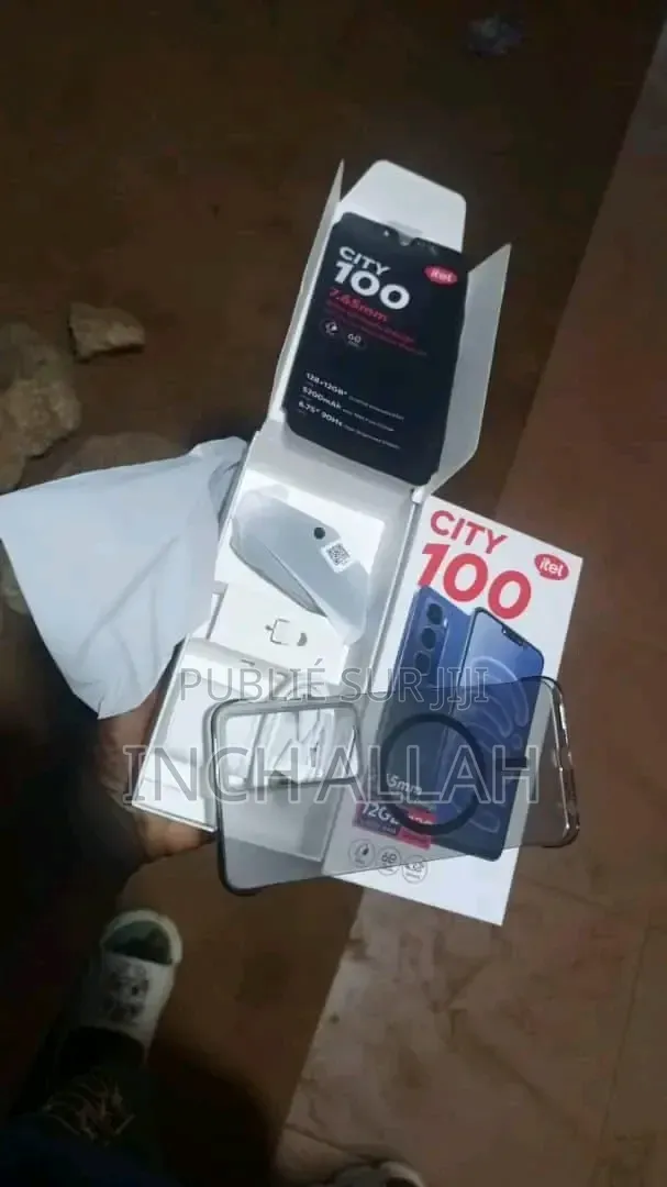 Nouveau Itel A100C 128 GB Bleu