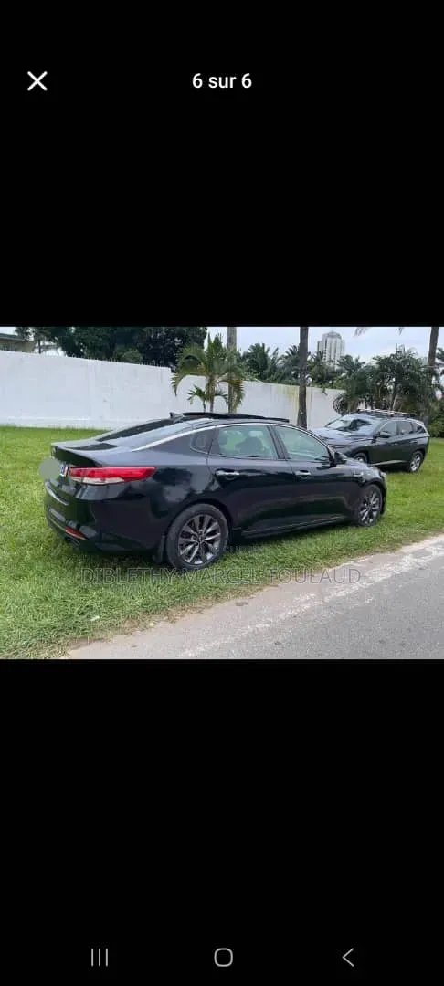 Kia Optima LX 4dr Sedan FWD (2.4L 4cyl 6M) 2017 Noir