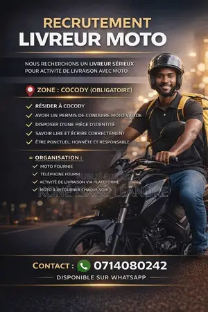 Livreur a Moto