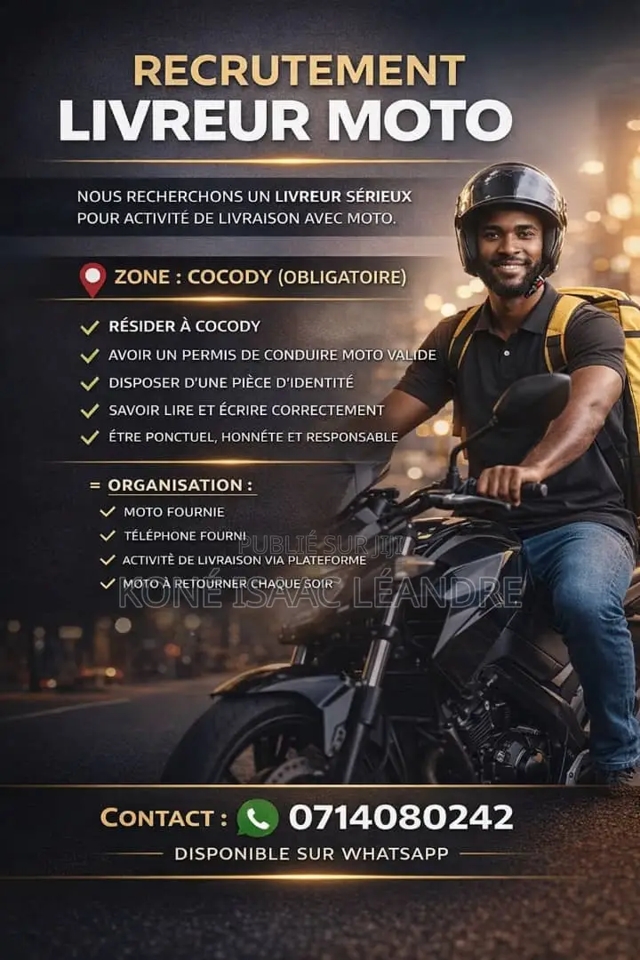 Livreur a Moto