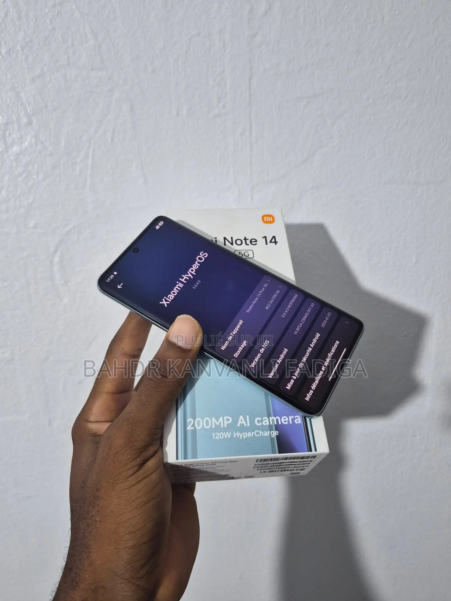 Nouveau Xiaomi Redmi Note 14 Pro+ 256 GB Rouge