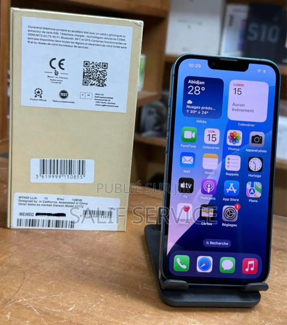 Apple iPhone 13 128 GB Bleu