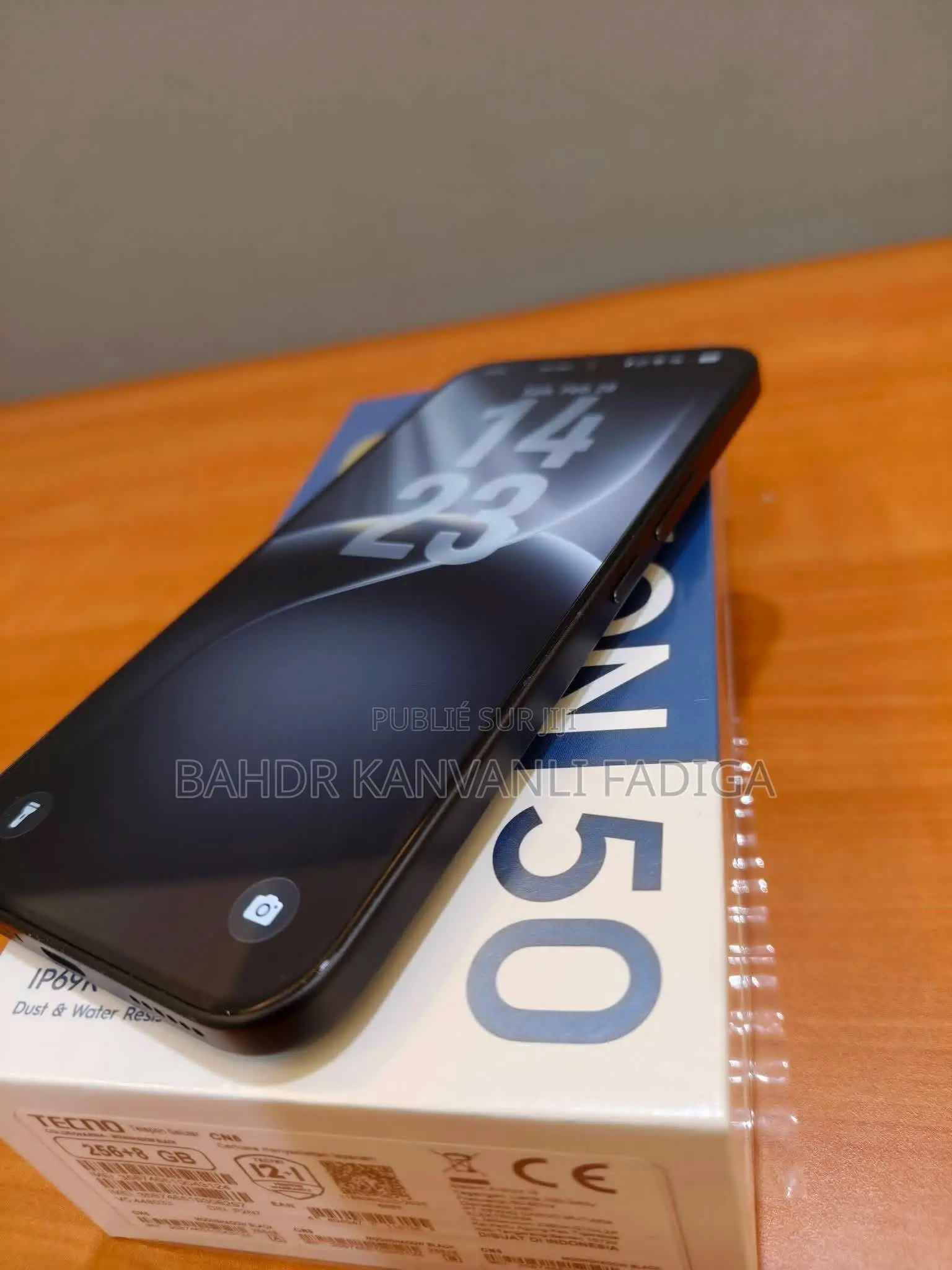 Tecno Camon 50 Pro 256 GB Noir