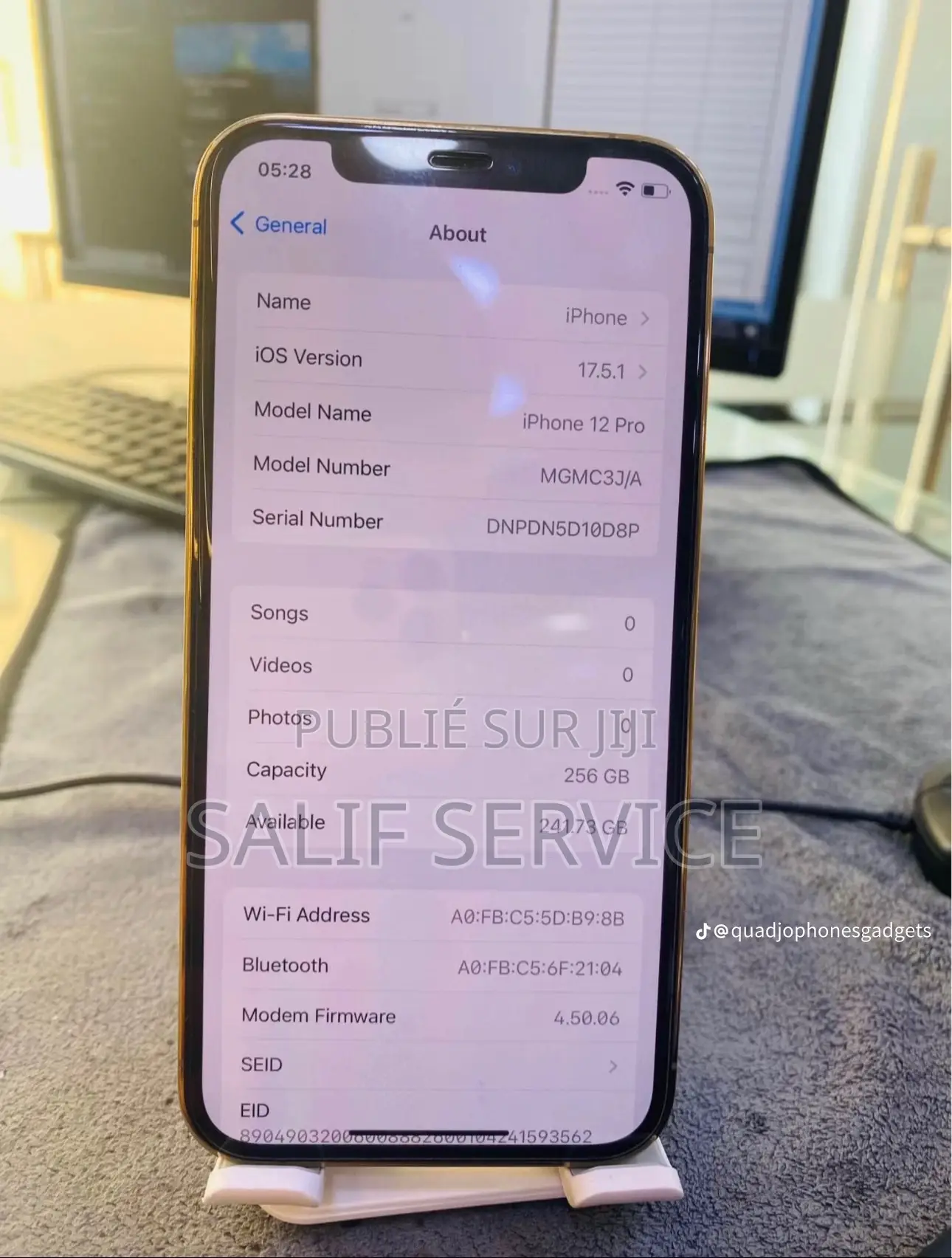 Apple iPhone 12 Pro 128 GB Or rose