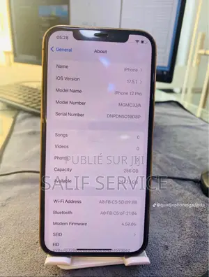 Apple iPhone 12 Pro 128 GB Or rose