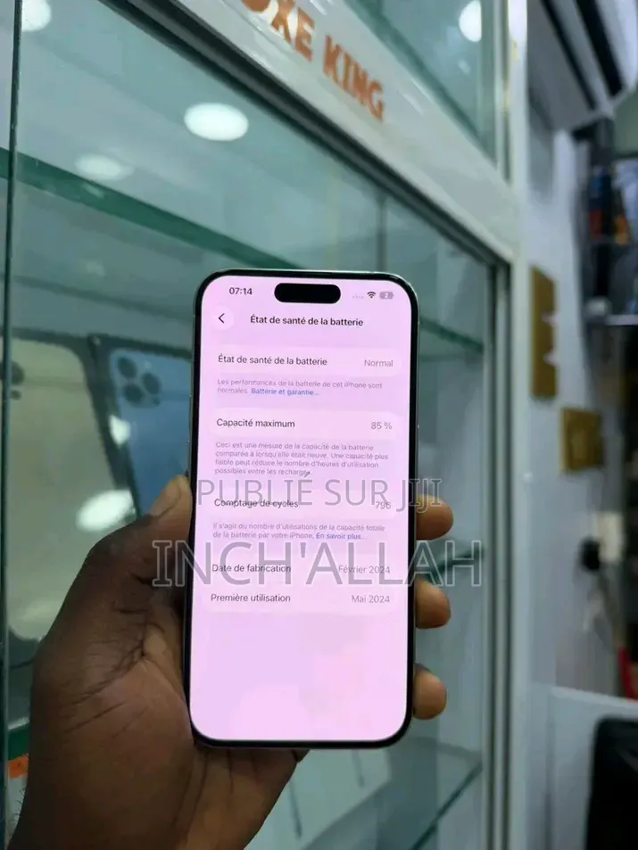 Nouveau Apple iPhone 15 Pro 512 GB Blanc