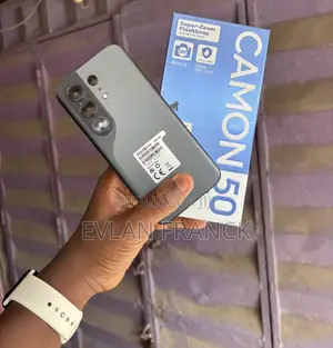 Nouveau Tecno Camon 50 256 GB Noir