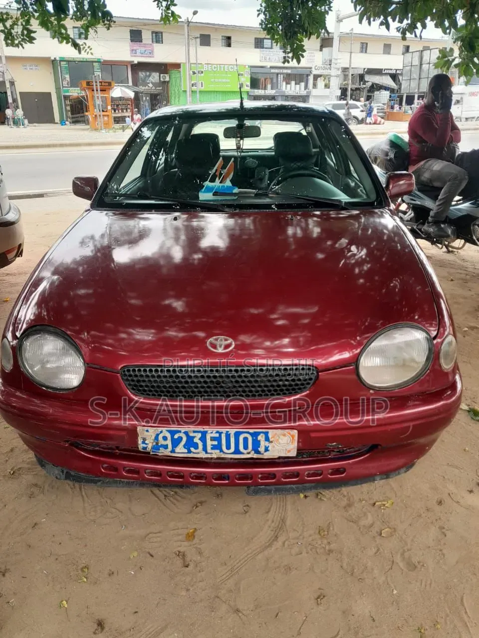 Toyota Corolla 2002 Rouge