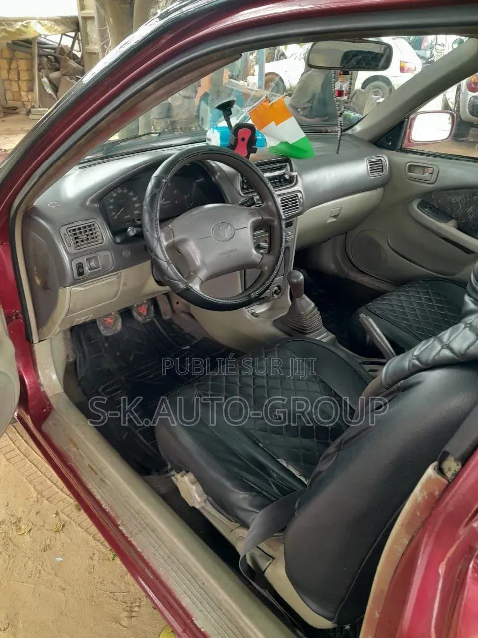 Toyota Corolla 2002 Rouge