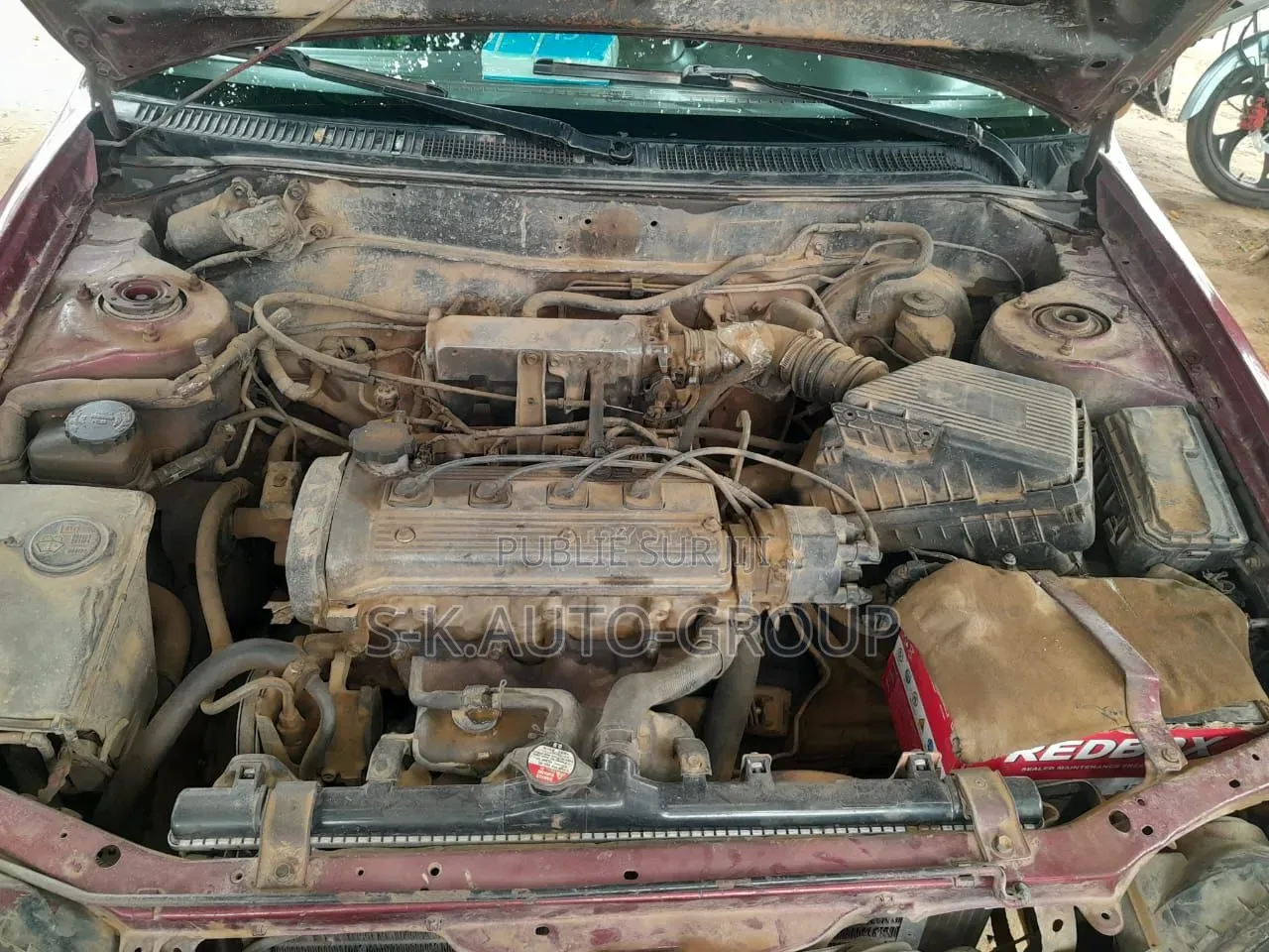 Toyota Corolla 2002 Rouge