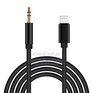 Câble Audio Pour iPhone, Lightning 3,5 Mm Compatible iPhone 14/13/12