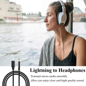 Câble Audio Pour iPhone, Lightning 3,5 Mm Compatible iPhone 14/13/12