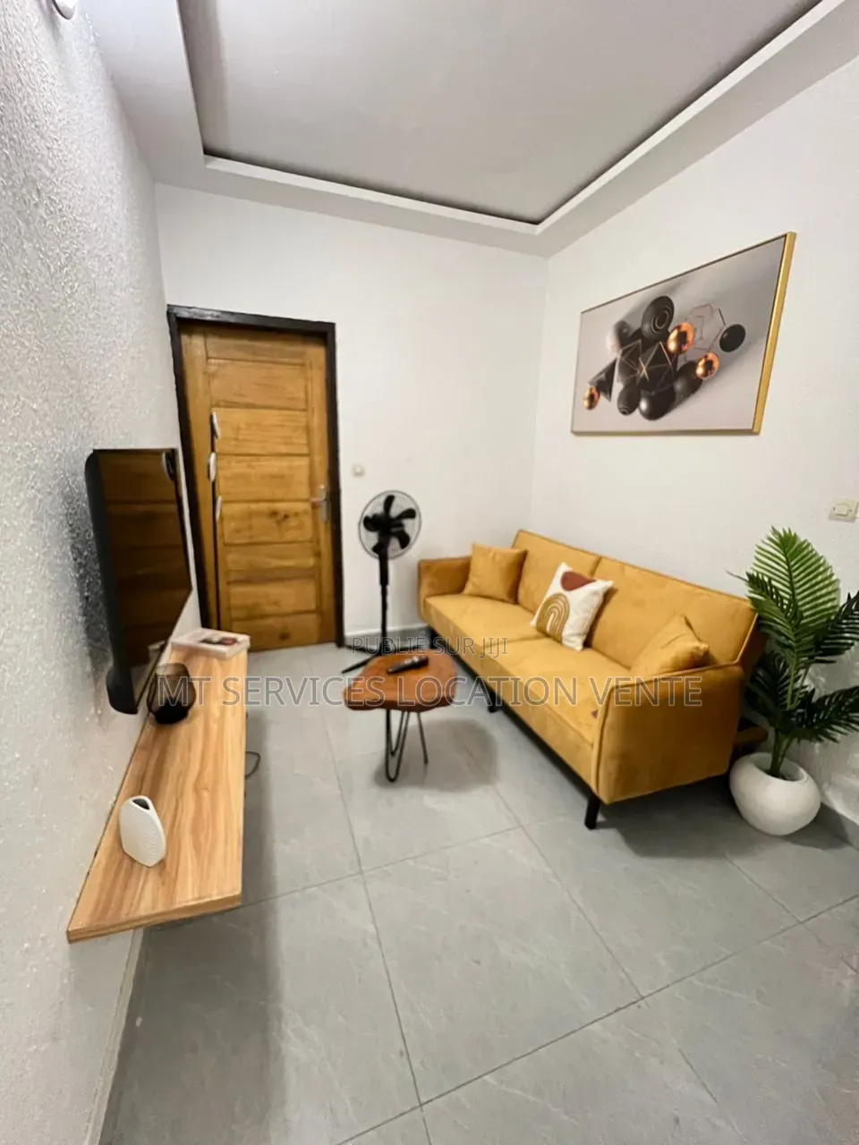 Meublé 1chbre Appartement dans Mt Location, Cocody à Louer
