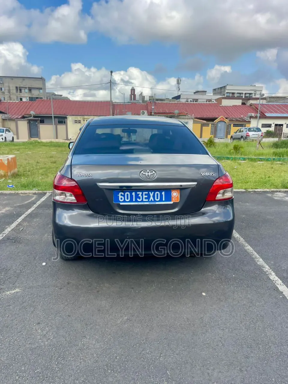 Toyota Yaris 2007 Gris