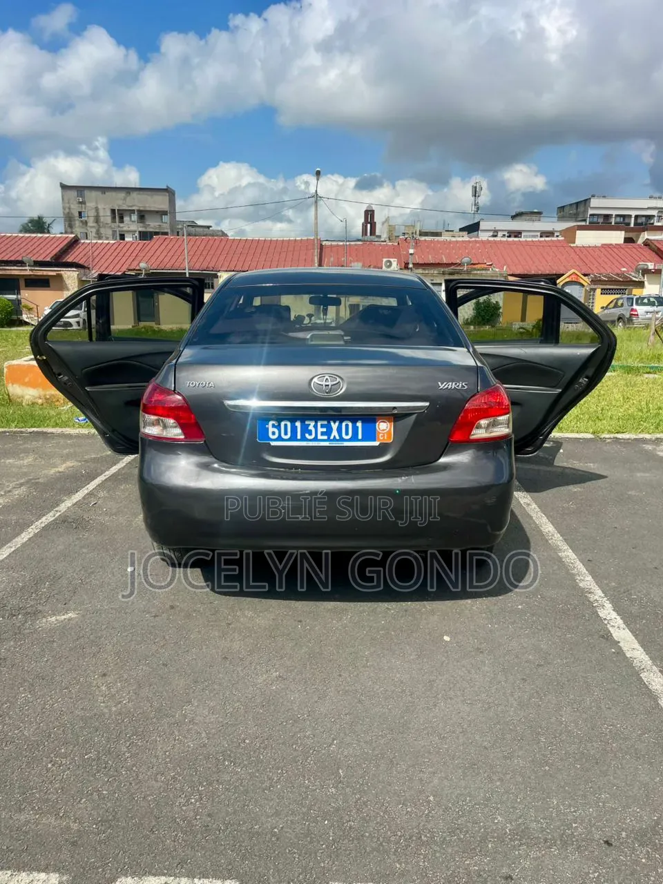 Toyota Yaris 2007 Gris