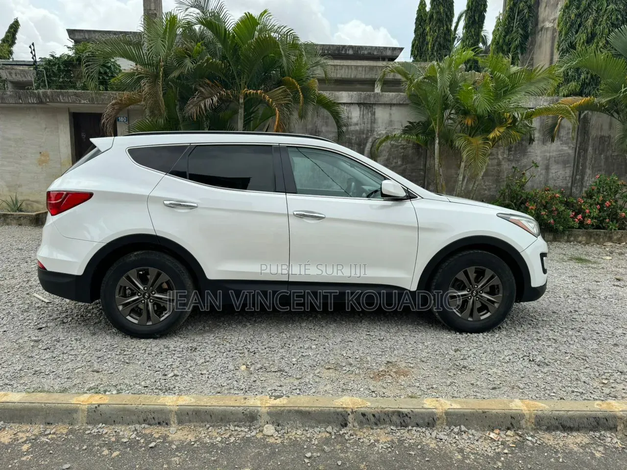 Hyundai Santa Fe Limited AWD 2016 Blanc