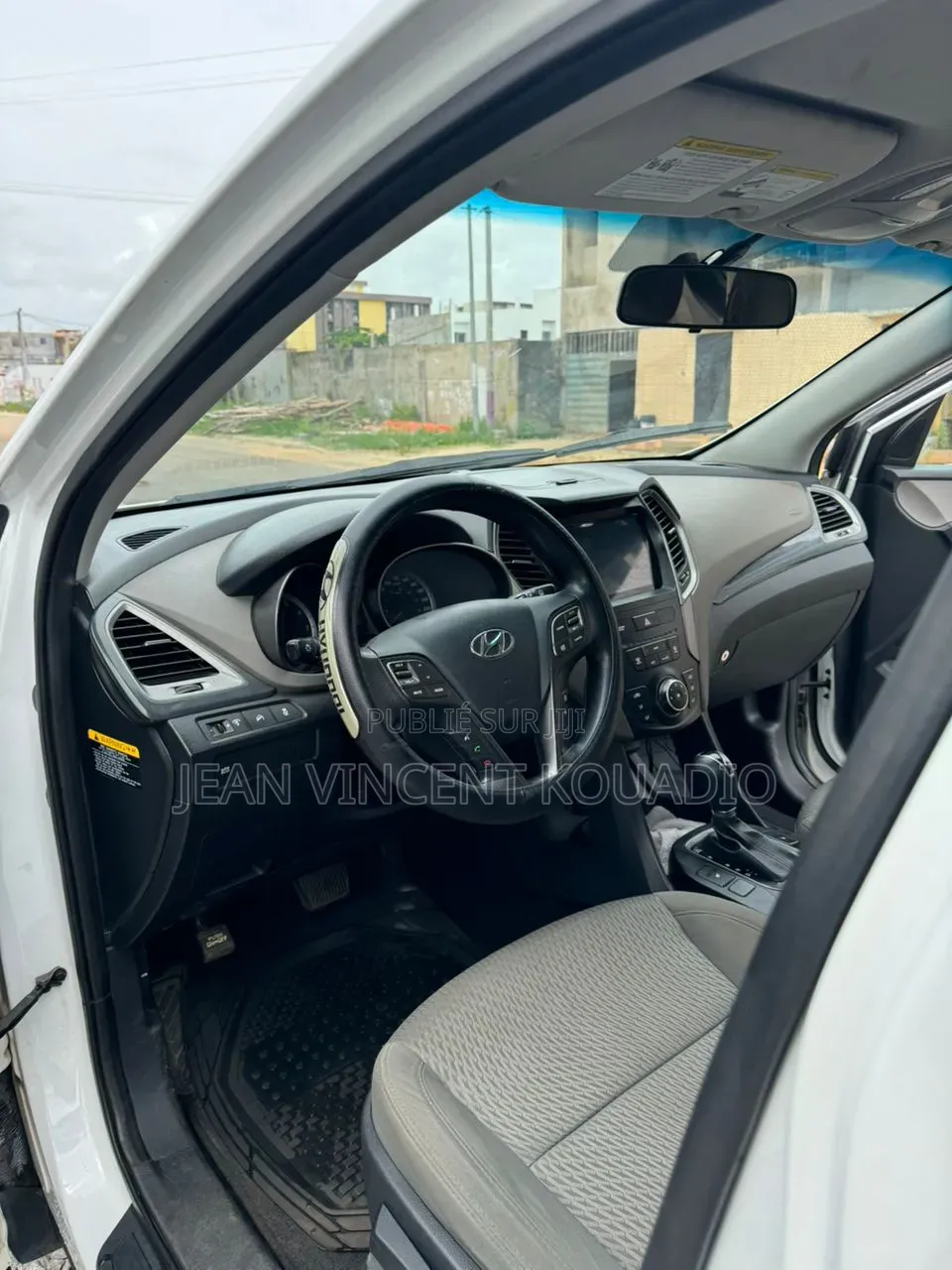 Hyundai Santa Fe Limited AWD 2016 Blanc