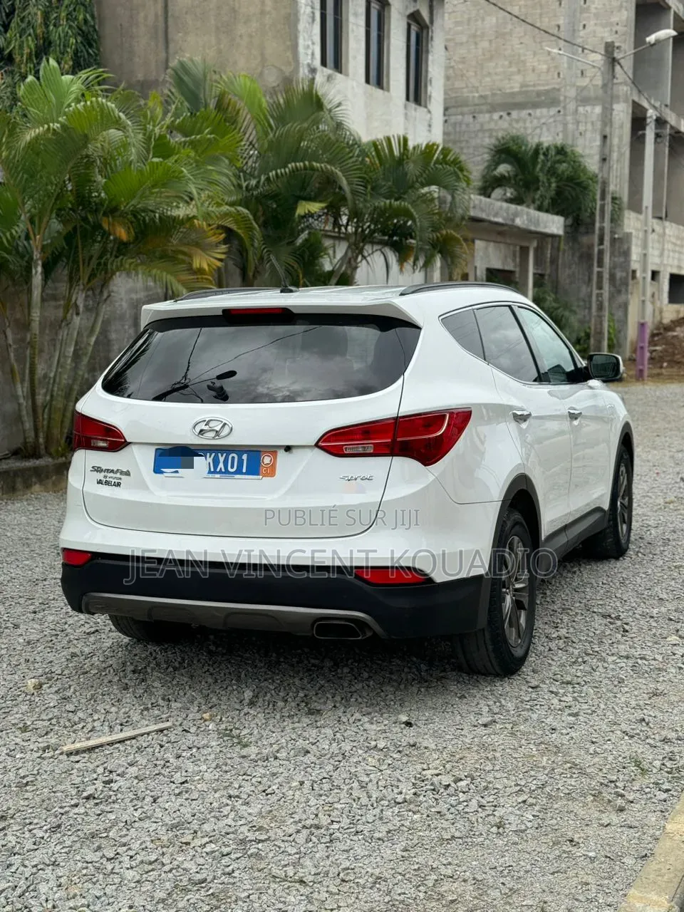 Hyundai Santa Fe Limited AWD 2016 Blanc