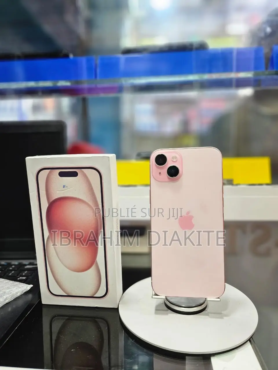 Apple iPhone 15 Plus 128 GB Or rose
